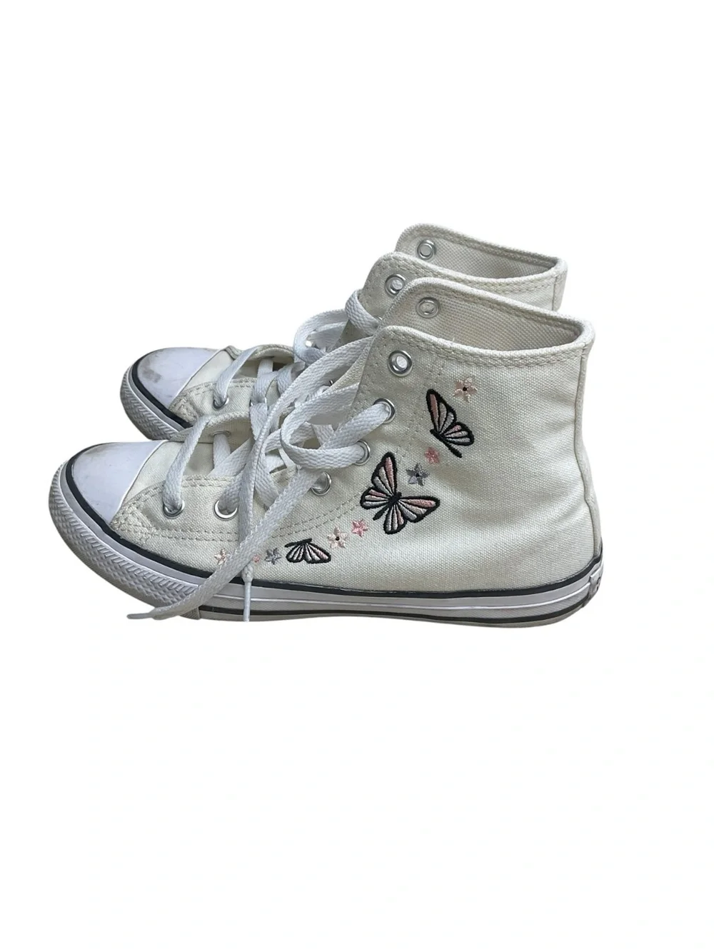 Converse Chuck Taylor All Star Butterfly High Top Sneakers Youth 3